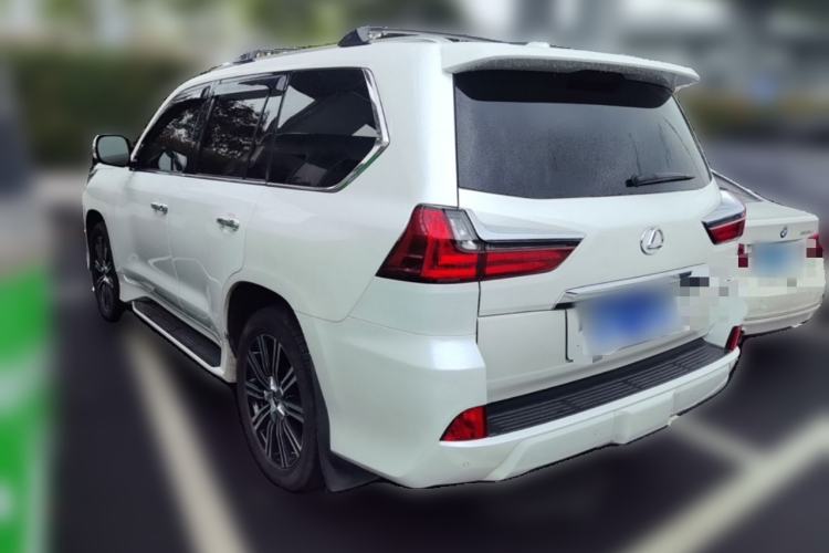 Used Lexus LX 2019 570 Prestige Luxury Edition Rear Left 45 Deg