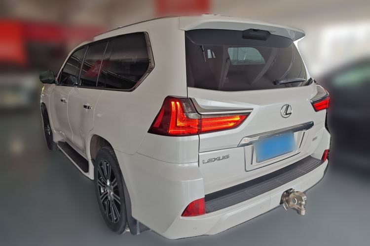 Used Lexus LX 2019 570 Prestige Luxury Edition Rear Left 45 Deg