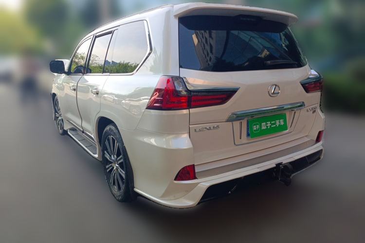 Used Lexus LX 2019 570 Peak Special Edition Rear Left 45 Deg