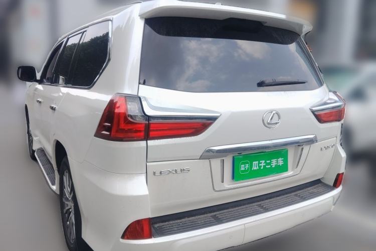 Used Lexus LX 2019 570 Dynamic Luxury Edition Rear Left 45 Deg
