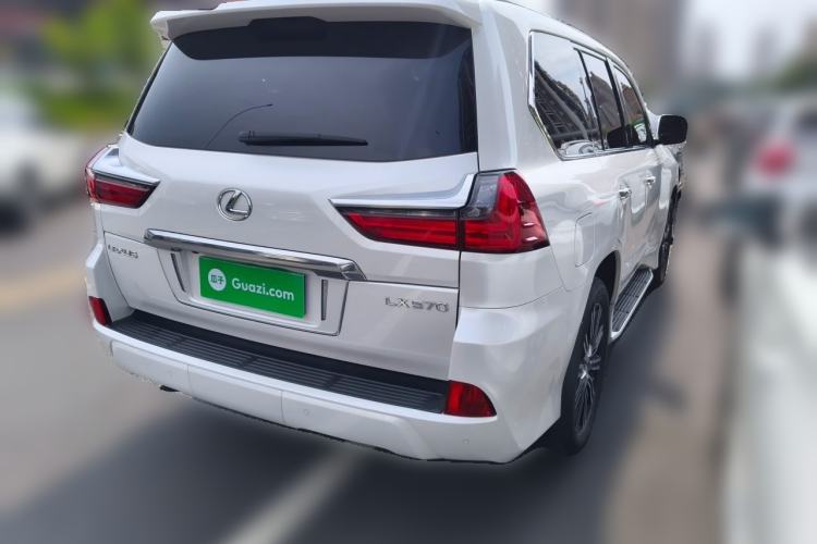 Used Lexus LX 2019 570 Prestige Luxury Edition Rear Right 45 Deg