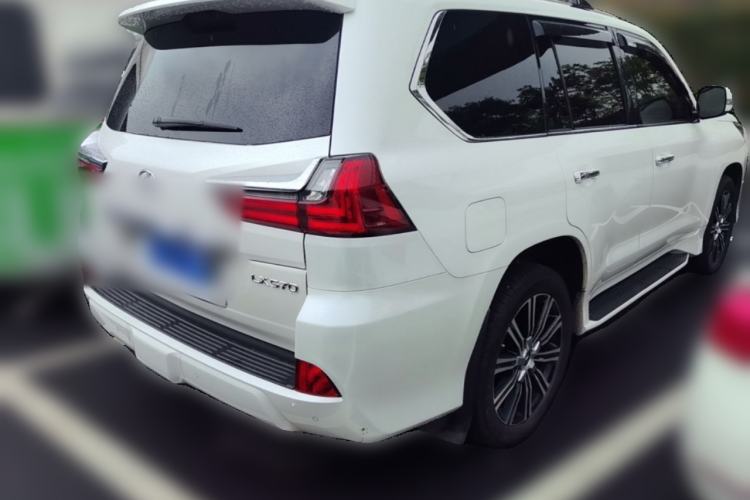 Used Lexus LX 2019 570 Prestige Luxury Edition Rear Right 45 Deg