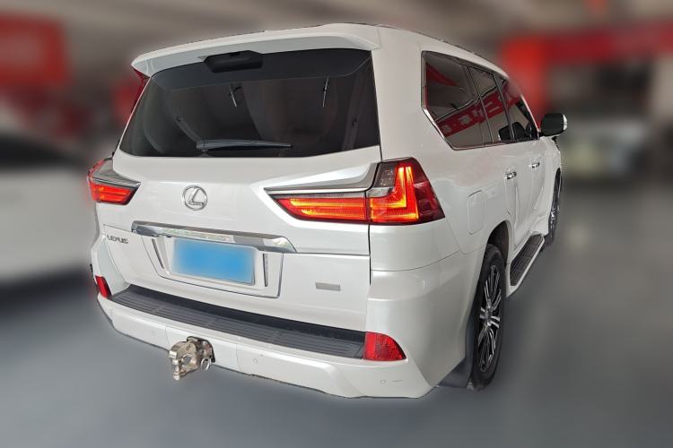 Used Lexus LX 2019 570 Prestige Luxury Edition Rear Right 45 Deg