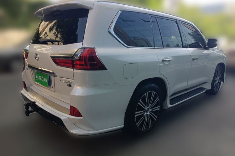 Used Lexus LX 2019 570 Peak Special Edition Rear Right 45 Deg