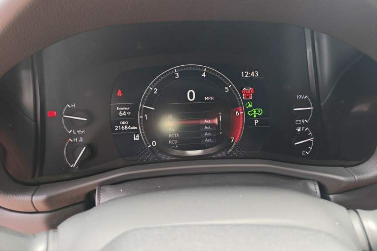 Used Lexus LX 2023 LX600 7-Seater Premium U.S. Specification Instrument Cluster