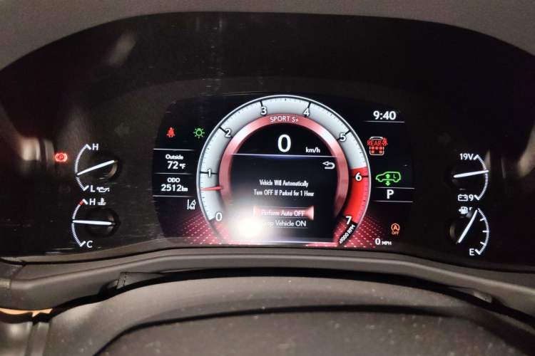 Used Lexus LX 2023 LX600 Luxury – U.S. Specification Instrument Cluster