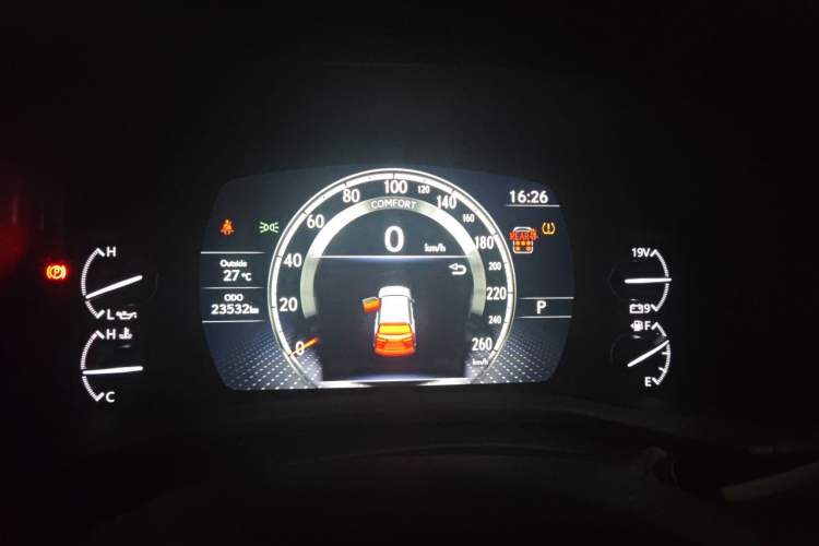 Used Lexus LX 2023 LX600 7-Seater Premium U.S. Specification Instrument Cluster