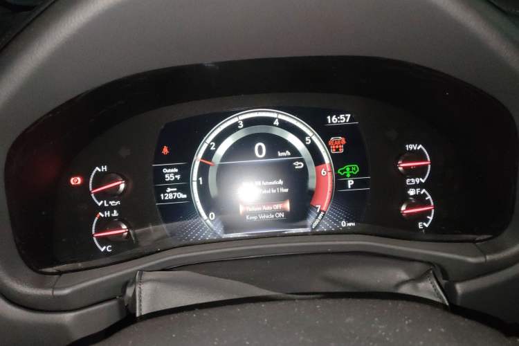 Used Lexus LX 2023 LX600 7-Seater F-Sport Sporty – U.S. Specification Instrument Cluster
