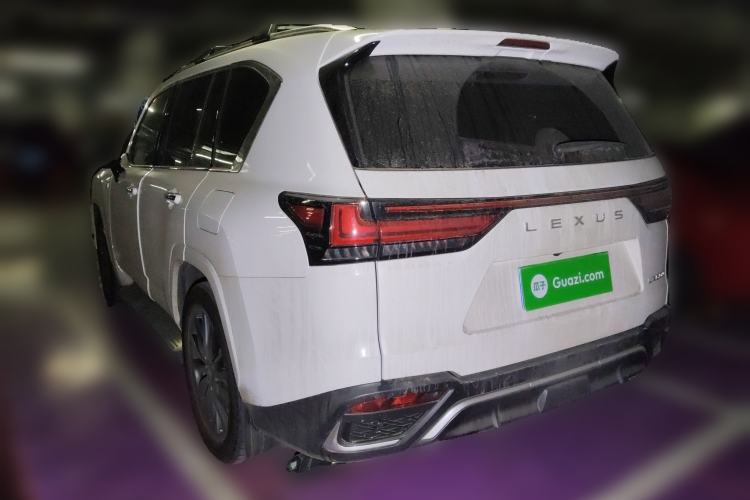 Used Lexus LX 2023 LX600 7-Seater F-Sport Sporty – U.S. Specification Rear Left 45 Deg