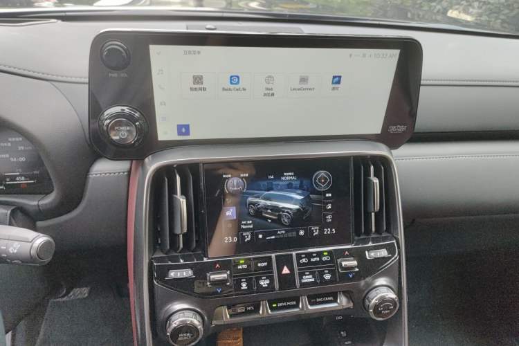 Used Lexus LX 2025 700h Lingjie Edition Audio And AC Panel