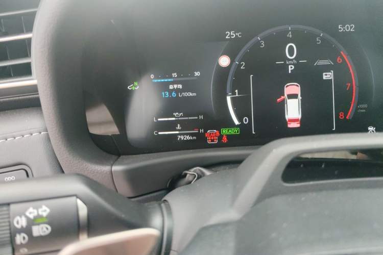 Used Lexus LX 2025 700h Lingjie Edition Odometer Close Up