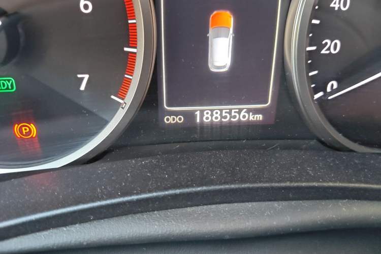 Used Lexus NX 2015 300h Front-Drive Fēngshàng Edition Odometer Close Up