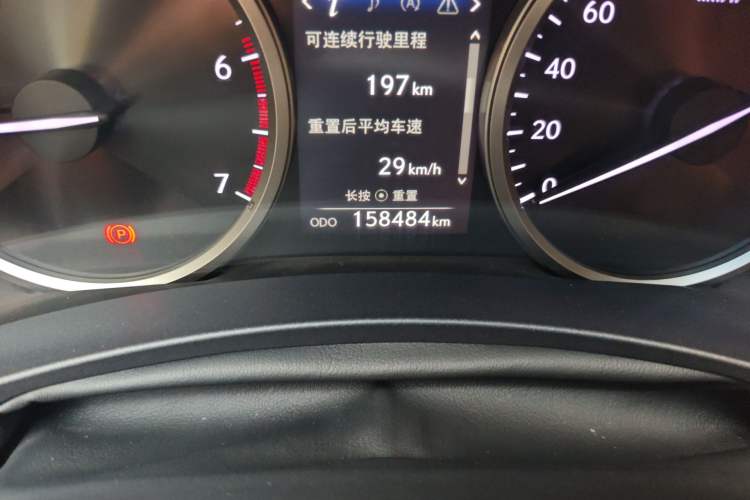 Used Lexus NX 2015 200T All-Wheel-Drive Fēngshàng Edition Odometer Close Up