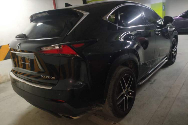 Used Lexus NX 2015 200T All-Wheel-Drive Fēngshàng Edition Rear Right 45 Deg