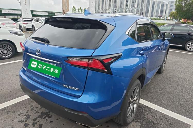 Used Lexus NX 2015 200T All-Wheel-Drive Fēngshàng Edition Rear Right 45 Deg