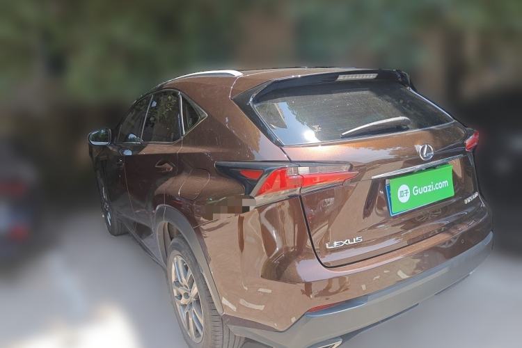 Used Lexus NX 2015 200T All-Wheel-Drive Fēngshàng Edition Rear Left 45 Deg