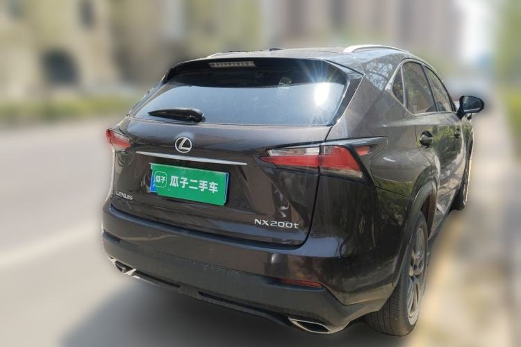 Used Lexus NX 2015 200T All-Wheel-Drive Fēngshàng Edition Rear Right 45 Deg