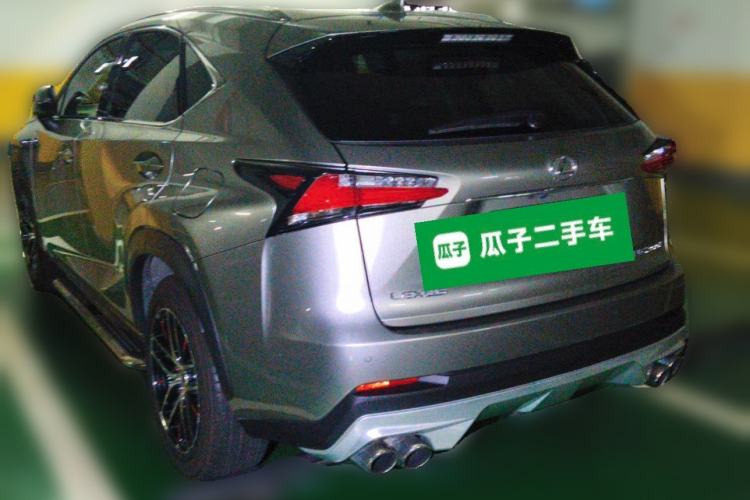 Used Lexus NX 2015 200T All-Wheel-Drive Fēngshàng Edition Rear Left 45 Deg