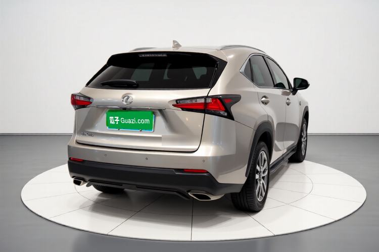 Used Lexus NX 2015 200T All-Wheel-Drive Fēngshàng Edition Rear Right 45 Deg