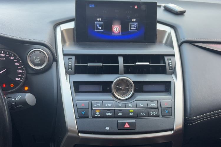Used Lexus NX 2015 200T All-Wheel-Drive Fēngshàng Edition Audio And AC Panel