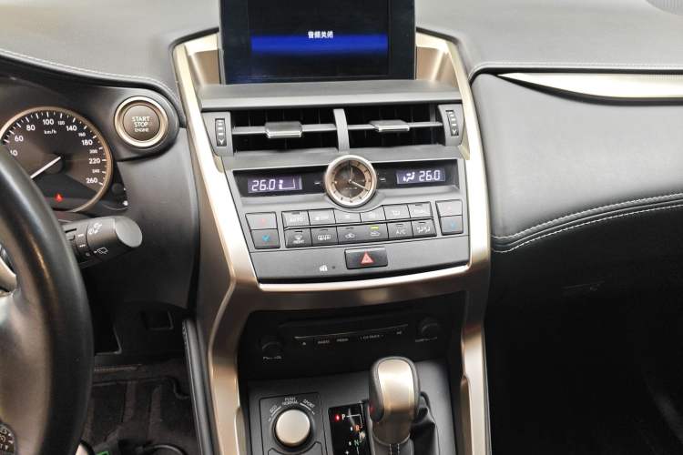 Used Lexus NX 2015 200T All-Wheel-Drive Fēngshàng Edition Audio And AC Panel