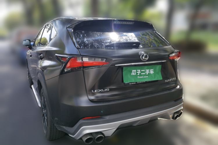 Used Lexus NX 2015 200T All-Wheel-Drive Fēngshàng Edition Rear Left 45 Deg