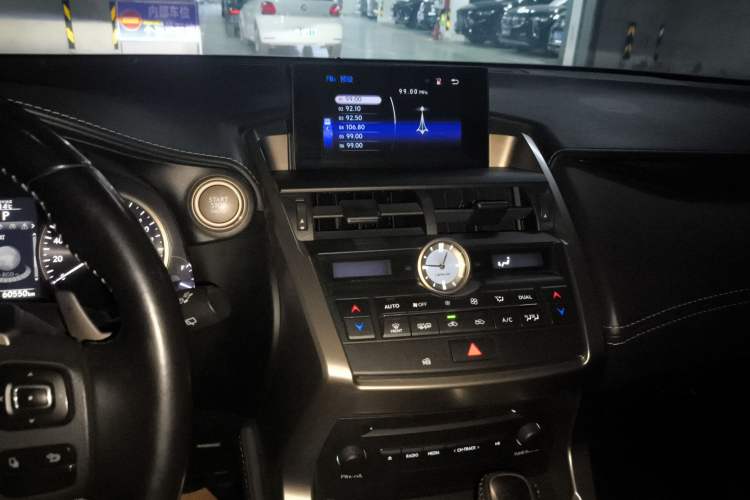 Used Lexus NX 2015 200T All-Wheel-Drive Fēngshàng Edition Audio And AC Panel