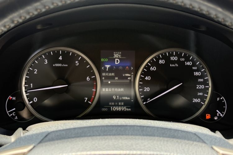 Used Lexus NX 2015 200 Front-Wheel Drive X-Trail SE Edition Odometer Close Up