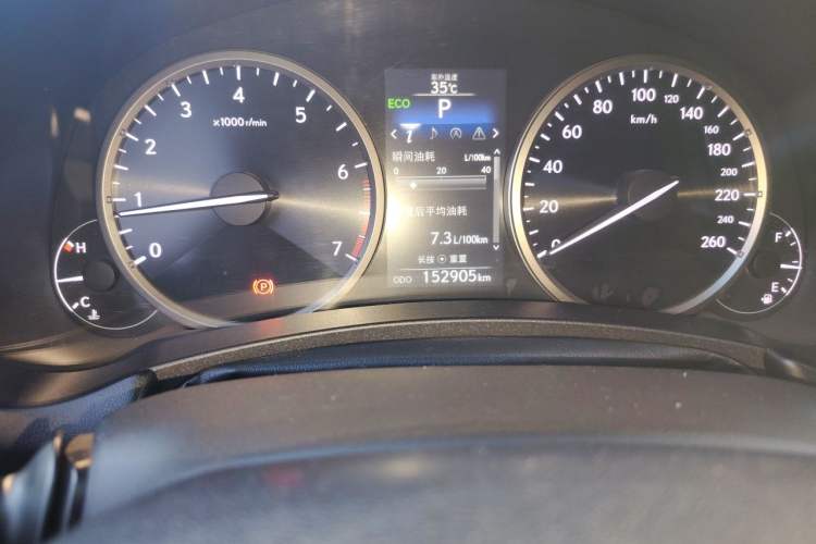 Used Lexus NX 2015 200 Front-Wheel Drive X-Trail SE Edition Odometer Close Up