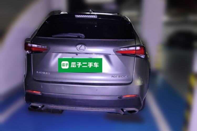 Used Lexus NX 2015 200T All-Wheel-Drive Fēngshàng Edition Rear Left 45 Deg