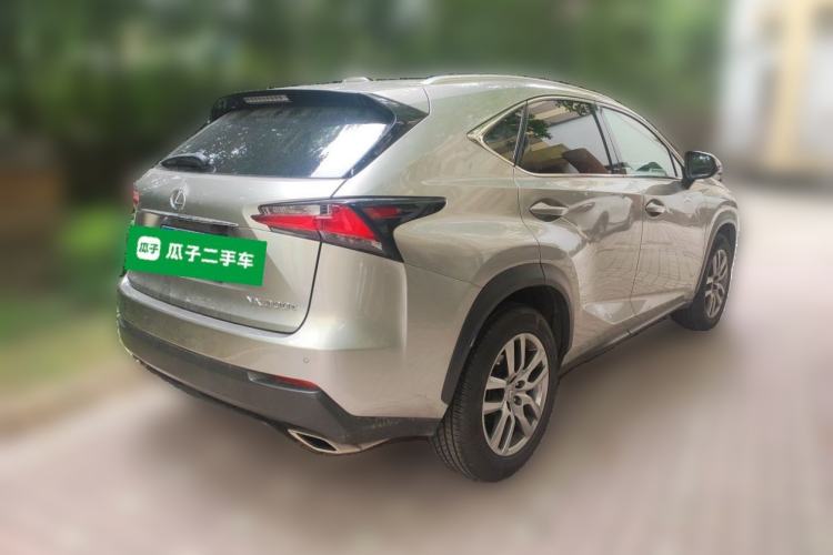 Used Lexus NX 2015 200T All-Wheel-Drive Fēngshàng Edition Rear Right 45 Deg