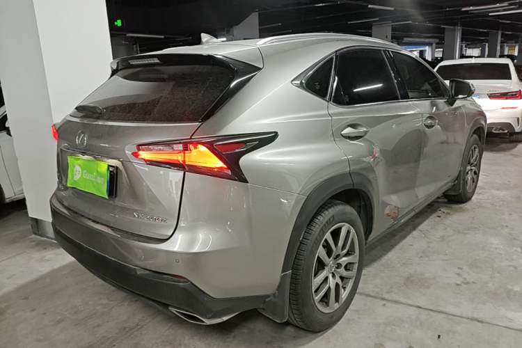 Used Lexus NX 2015 200T All-Wheel-Drive Fēngshàng Edition Rear Right 45 Deg