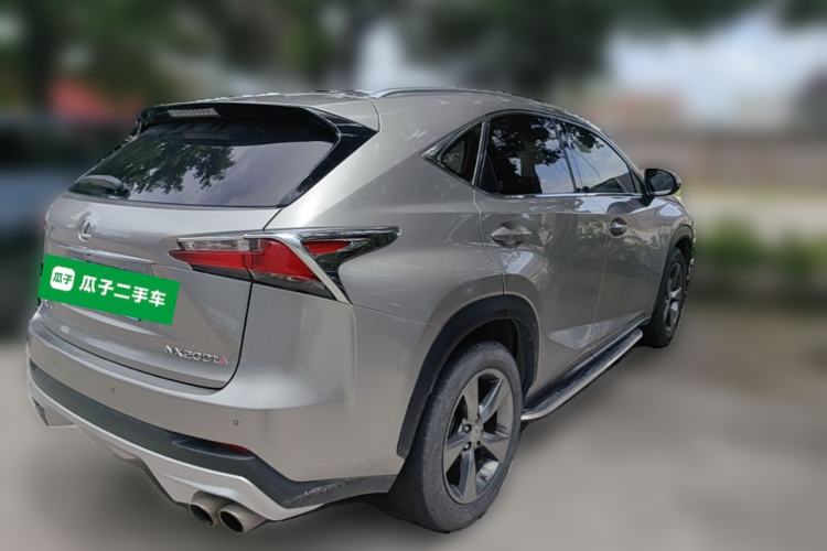 Used Lexus NX 2015 200T All-Wheel-Drive Fēngshàng Edition Rear Right 45 Deg