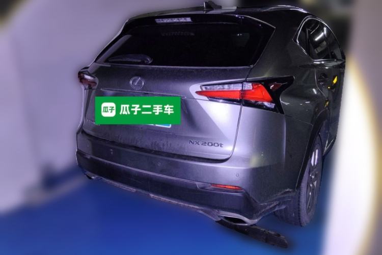 Used Lexus NX 2015 200T All-Wheel-Drive Fēngshàng Edition Rear Right 45 Deg