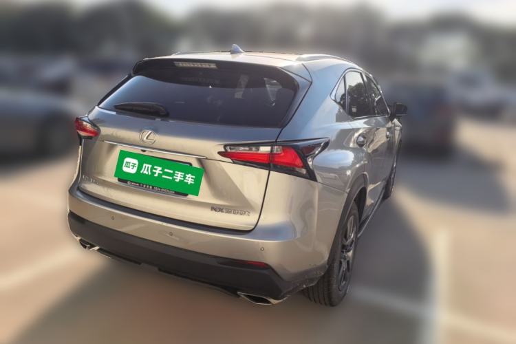 Used Lexus NX 2015 200T All-Wheel-Drive Fēngshàng Edition Rear Right 45 Deg