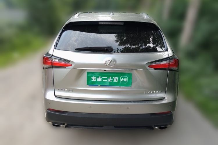 Used Lexus NX 2015 200T All-Wheel-Drive Fēngshàng Edition Rear