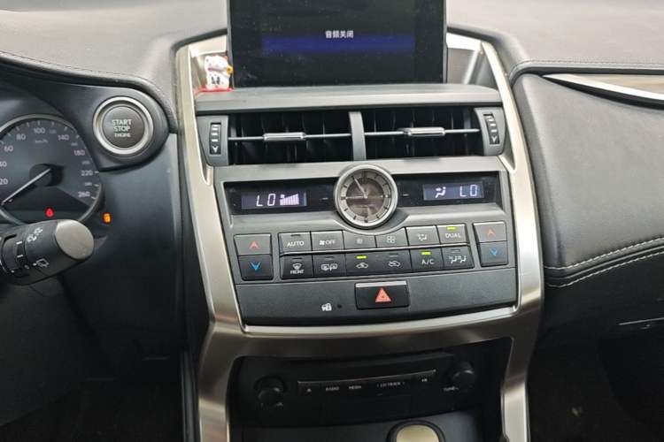 Used Lexus NX 2015 200 Front-Wheel Drive X-Trail SE Edition Audio And AC Panel