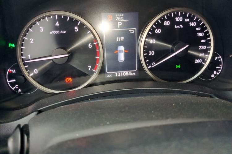 Used Lexus NX 2015 200T All-Wheel-Drive Fēngshàng Edition Odometer Close Up