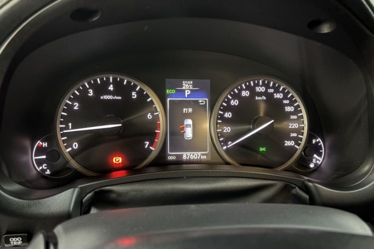 Used Lexus NX 2015 200 Front-Wheel Drive X-Trail SE Edition Odometer Close Up