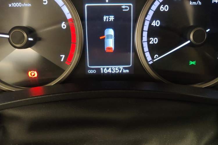 Used Lexus NX 2015 200t All-Wheel-Drive F SPORT Odometer Close Up