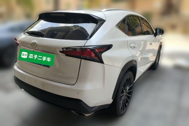 Used Lexus NX 2015 200T All-Wheel-Drive Fēngshàng Edition Rear Right 45 Deg