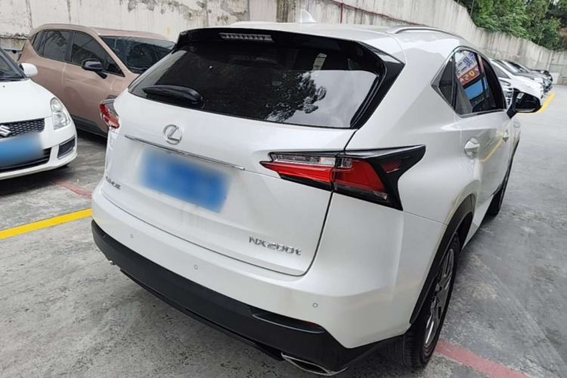 Used Lexus NX 2015 200T All-Wheel-Drive Fēngshàng Edition Rear Right 45 Deg