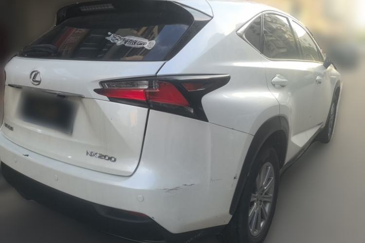 Used Lexus NX 2015 200 Front-Wheel Drive X-Trail SE Edition Rear Right 45 Deg