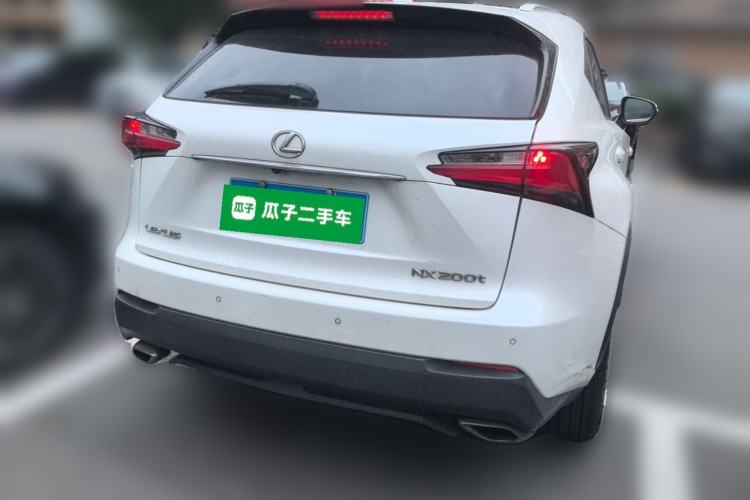 Used Lexus NX 2015 200T All-Wheel-Drive Fēngshàng Edition Rear Right 45 Deg