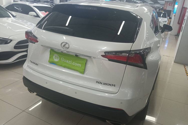 Used Lexus NX 2015 200T All-Wheel-Drive Fēngshàng Edition Rear Right 45 Deg