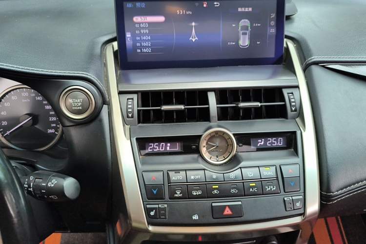 Used Lexus NX 2016 200 All-Wheel Drive FENGSHANG Version Audio And AC Panel