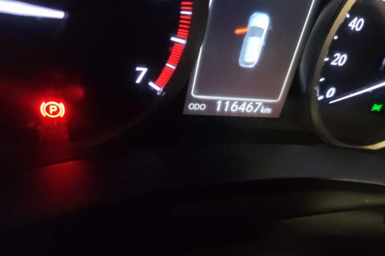 Used Lexus NX 2016 200 All-Wheel Drive FENGSHANG Version Odometer Close Up