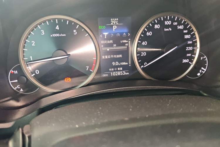 Used Lexus NX 2016 200 All-Wheel Drive FENGSHANG Version Odometer Close Up