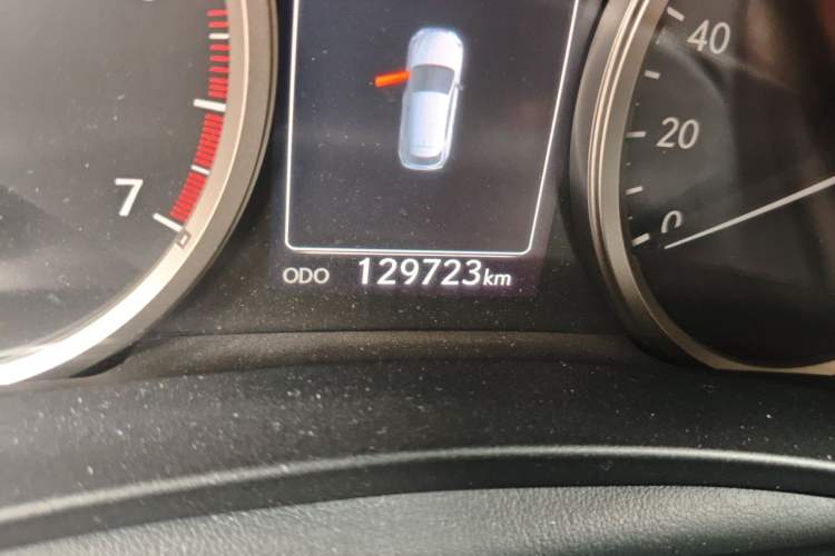 Used Lexus NX 2016 200 All-Wheel Drive FENGSHANG Version Odometer Close Up