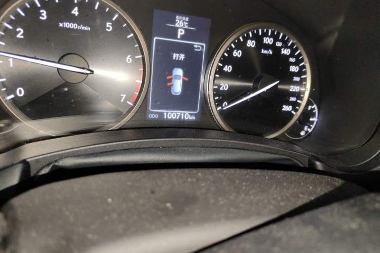 Used Lexus NX 2016 200 All-Wheel Drive FENGSHANG Version Odometer Close Up